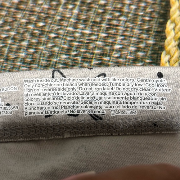 Wonder Nation Gray Patterned Women's Jeggings - Picture 3 of 4